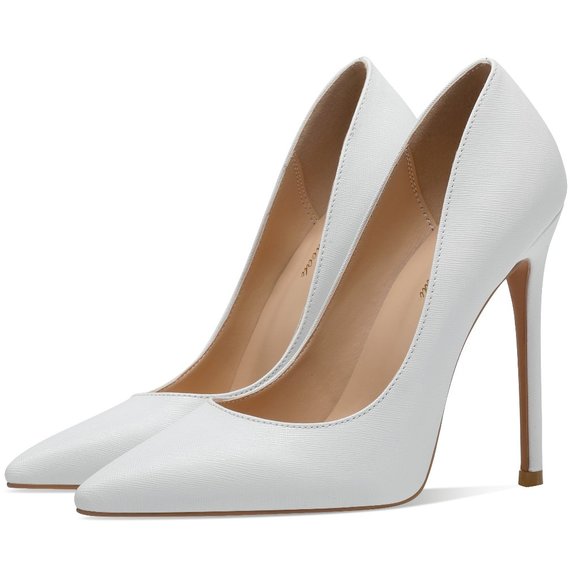 Petit Cadeau Leona - Classic and Sexy Slip on Pumps with 5" High Heels. NEW! - Picture 3 of 8